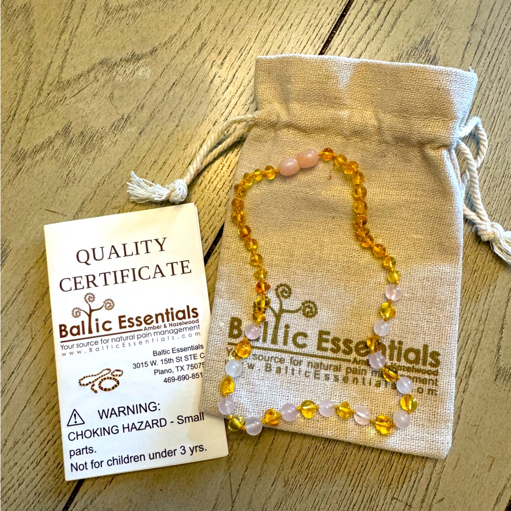 Baltic Essentials Teething Necklace 12.5 inch